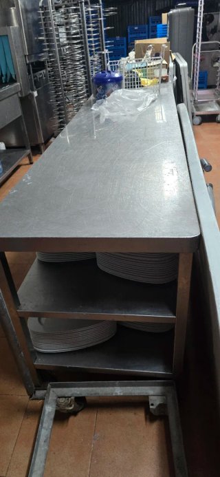 Lote Cocina Acero Inoxidable: Campana, Mesas
