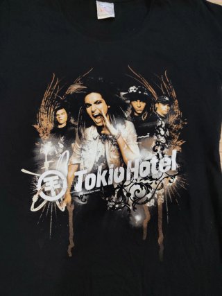 Camiseta Tokio Hotel año 2007