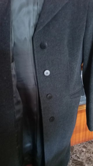 Cappotto lana grigio taglia 40