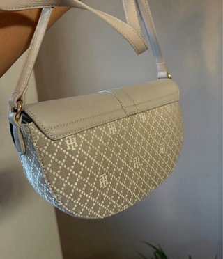 Bolso Tommy Hilfiger Crossbody Beige/Gris