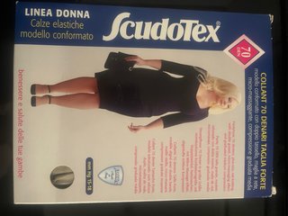Medias de compresión ScudoTex 70 Den Beige Talla Ú