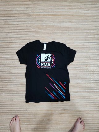 Camiseta MTV EMA Madrid 2010 Talla L