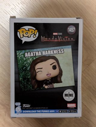 Funko Pop Agatha Harkness Meme 1457 Wanda Vision
