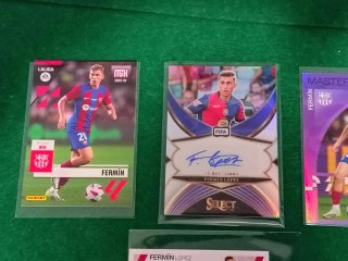 Lote Fermín López FC Barcelona - Firma y Rookie