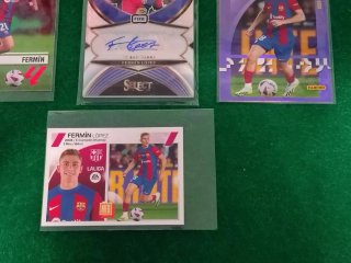 Lote Fermín López FC Barcelona - Firma y Rookie