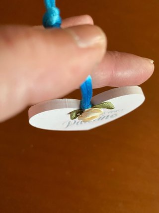 Targhetta cuore gesso Al mio Padrino