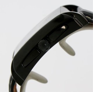 Optima Swiss Made Reloj Cronógrafo Negro Blanco