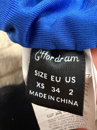 Vestido Effordram azul