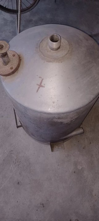 Recipiente de acero inoxidable
