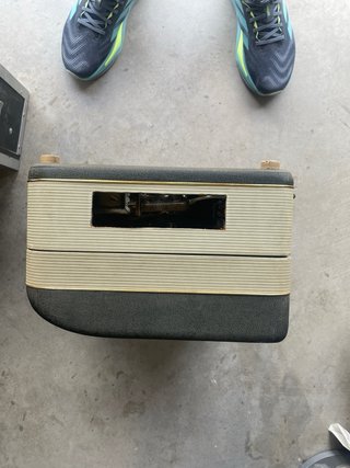 Giradischi Vintage Dualette Nero/Beige