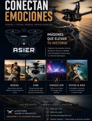 Vídeos y Fotos drone Profesionales