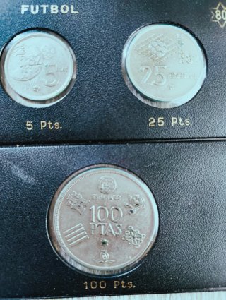 Lote monedas Conmemorativas Mundial 82