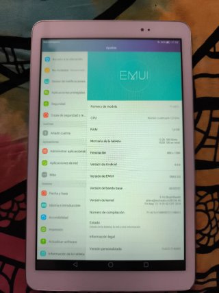 Tablet Huawei T1-A21L Plata/Blanca