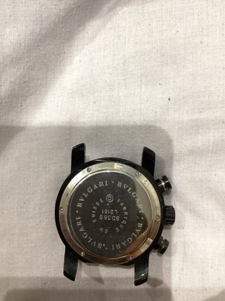 Reloj Bulgari Negro y Azul