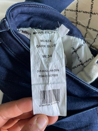 Pantalón vaquero moto con protección