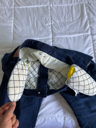 Pantalón vaquero moto con protección