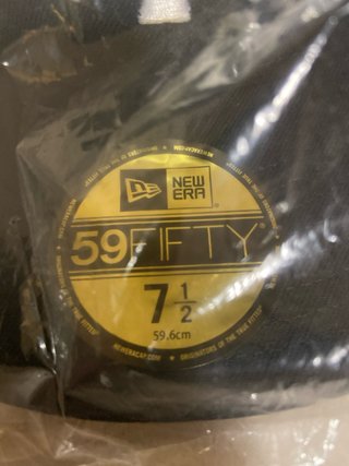 Gorra New Era NY Negra 59 FIFTY 7 1/2