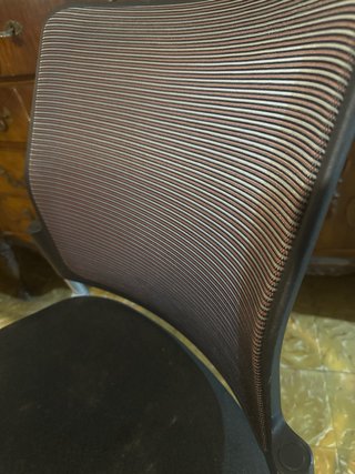 Juego de 2 Sillas de Oficina Negras
