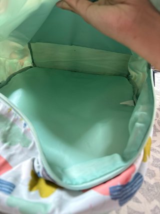 Mochila escolar  nubes