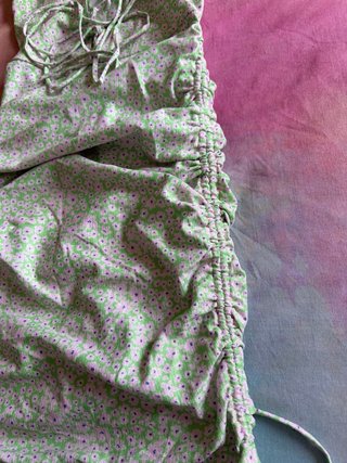 Vestido Bershka floral S