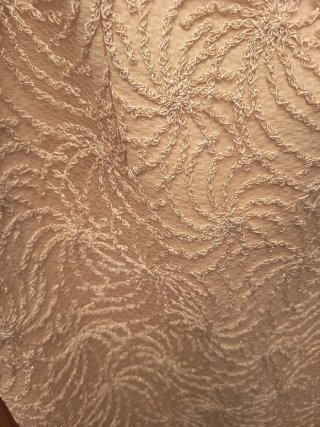 Falda beige con textura