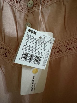 Camisón mujer rosa