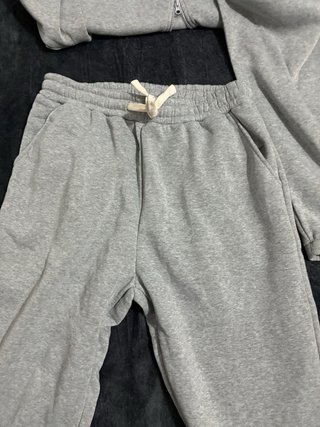 Conjunto chándal gris 2 piezas