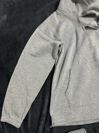 Conjunto chándal gris 2 piezas