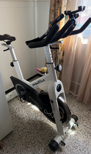 Bicicleta Estática Ortus Fitness Blanca