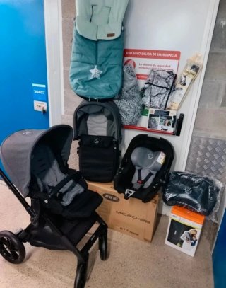 Carrito Bebé Jane Muum 4 Piezas + Accesorios