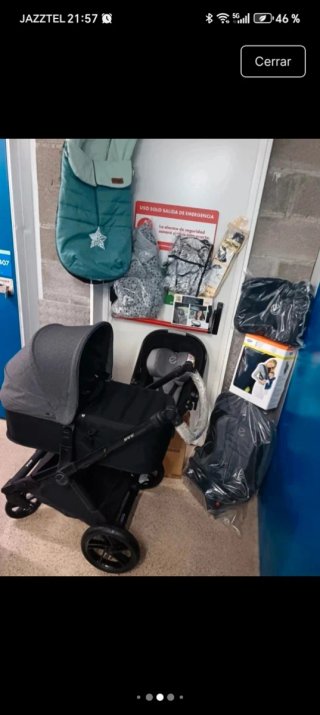 Carrito Bebé Jane Muum 4 Piezas + Accesorios