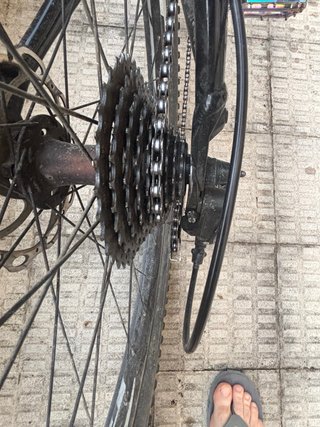 Bicicleta de Montaña Negra
