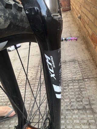 Bicicleta de Montaña Negra