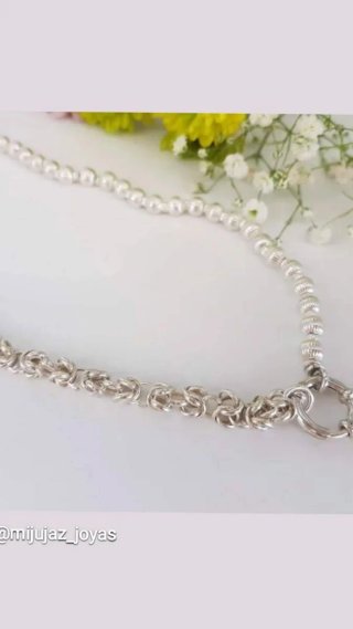 Collar Plata 925 de diseño.