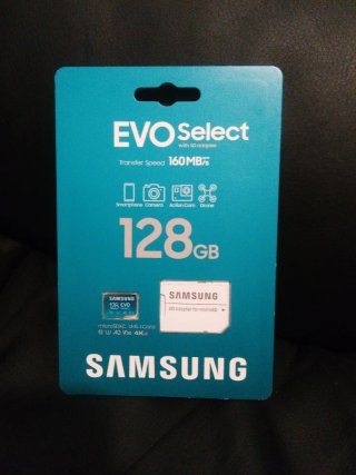 Tarjeta Micro SD Samsung EVO Select 128GB 4K A2