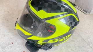 Casco Moto LS2 SLK Amarillo