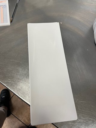 Platos de porcelana blancos para bar/restaurante