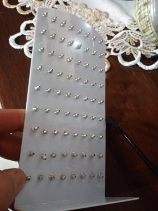 Orecchini Luminosi colore Argento
