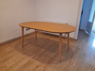 Mesa comedor extensible Kave Home Oqui