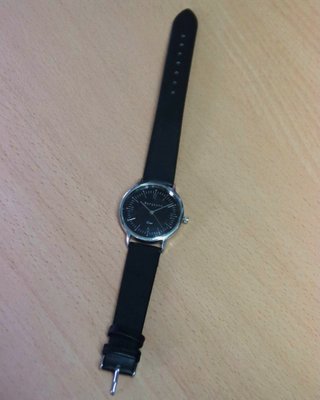 Reloj Bergmann Bauhaus Negro 36mm