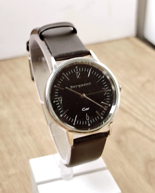 Reloj Bergmann Bauhaus Negro 36mm