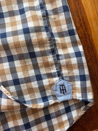 Camisa Tommy Hilfiger Cuadros Vintage Preppy