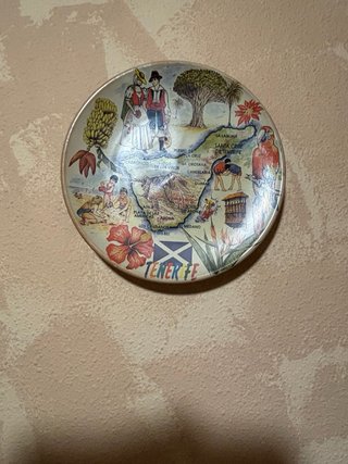 2 platos decorativos Tenerife
