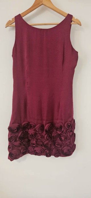 Vestido fiesta el corte inglés. Color berenjena
