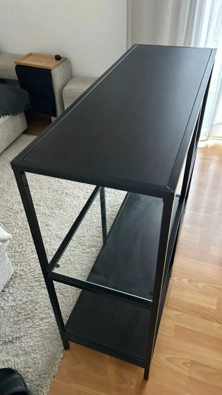 Estantería diseño moderno cristal y metal