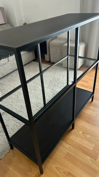 Estantería diseño moderno cristal y metal