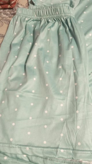 Pijama corto verano M lunares