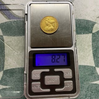 100 Reales Oro Reina Isabel II 1860 España
