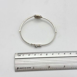 Pulsera oro 18kt espiral con diamantes