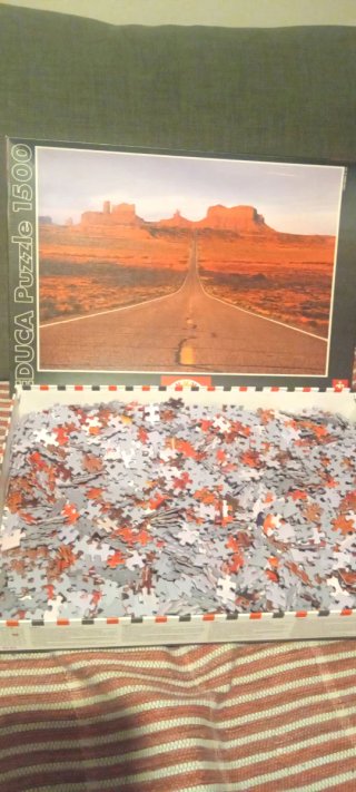 Puzzle EDUCA 1500 piezas Monument Valley
